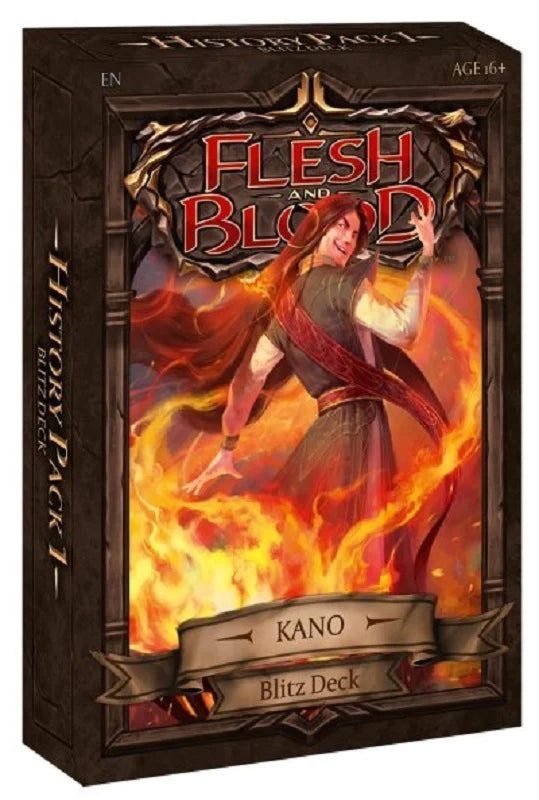 FLESH AND BLOOD  - HISTORY PACK 1 - KANO BLITZ DECK - Destination Retro