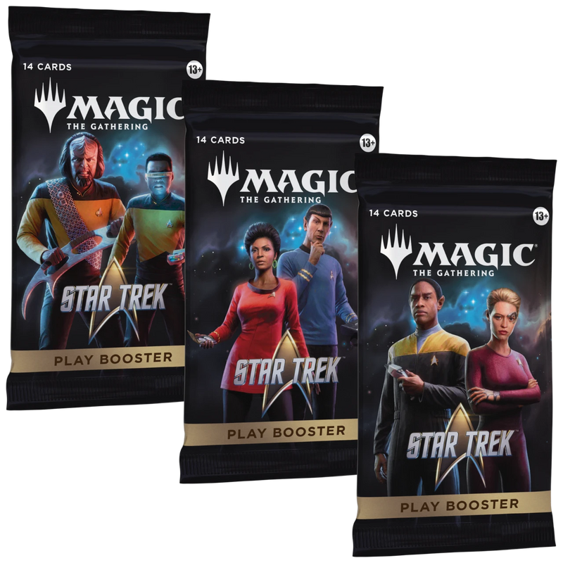 MTG - STAR TREK - PLAY BOOSTER PACK (AVAILABLE NOVEMBER 6TH, 2026) - Destination Retro