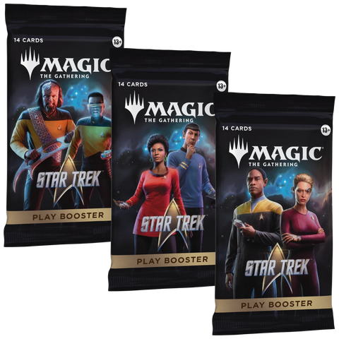 MTG - STAR TREK - PLAY BOOSTER PACK (AVAILABLE NOVEMBER 6TH, 2026) - Destination Retro
