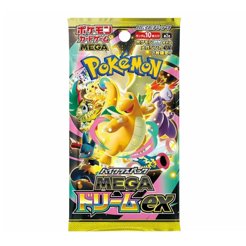 Pokémon Mega Dream ex m2a Japanese Booster Pack - Destination Retro