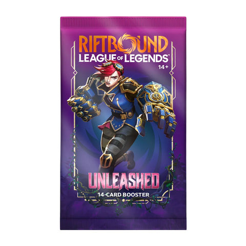 Riftbound: League of Legends TCG: Unleashed - Booster Pack (Available May 8) - Destination Retro