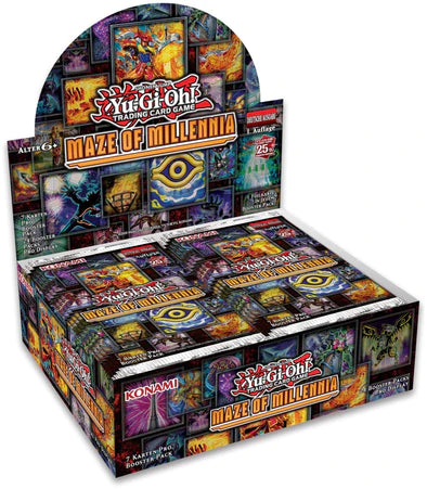 YU-GI-OH! - MAZE OF MILLENIA - BOOSTER BOX (1ST EDITION) (AVAILABLE JANUARY 19TH) - Destination Retro