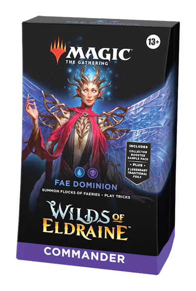 MTG - WILDS OF ELDRAINE - COMMANDER DECK - FAE DOMINION - Destination Retro