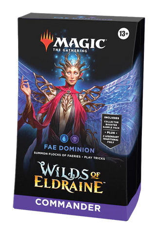 MTG - WILDS OF ELDRAINE - COMMANDER DECK - FAE DOMINION - Destination Retro