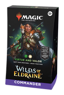 MTG - WILDS OF ELDRAINE - COMMANDER DECK - VIRTUE AND VALOR - Destination Retro