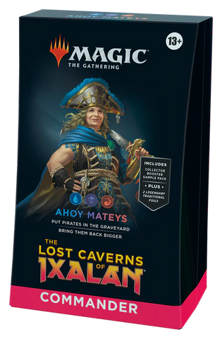 MTG - THE LOST CAVERNS OF IXALAN - COMMANDER DECK - AHOY MATEYS - Destination Retro