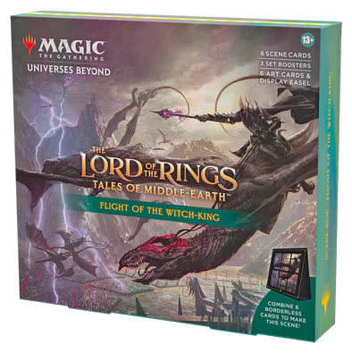 MTG - THE LORD OF THE RINGS: TALES OF MIDDLE-EARTH - SCENE BOX - FLIGHT OF THE WITCH-KING - Destination Retro