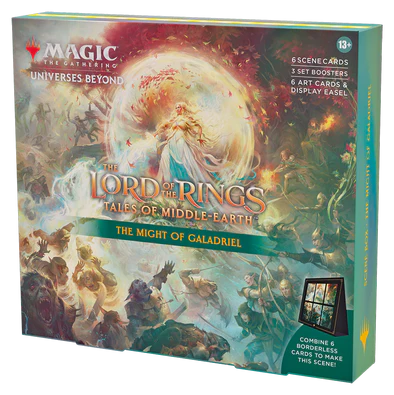 MTG - THE LORD OF THE RINGS: TALES OF MIDDLE-EARTH - SCENE BOX - THE MIGHT OF GALADRIEL - Destination Retro