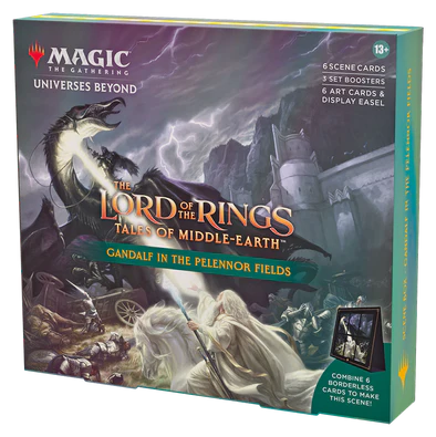 MTG - THE LORD OF THE RINGS: TALES OF MIDDLE-EARTH - SCENE BOX - GANDALF IN THE PELENNOR FIELDS - Destination Retro