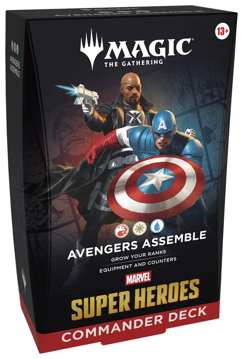 MTG - Marvel Super Heroes - Commander Deck - Avengers Assemble (Available June 19th)