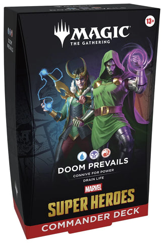 MTG - Marvel Super Heroes - Commander Deck - Doom Prevails (Available June 19th)