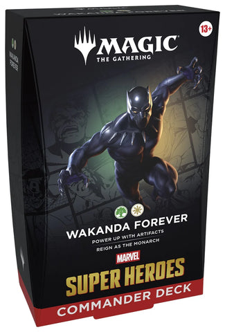 MTG - Marvel Super Heroes - Commander Deck - Wakanda Forever (Available June 19th)