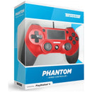 PS4 - Controller - Red Phantom Wired Controller (Teknogame) - Destination Retro