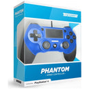 PS4 - Controller - Blue Phantom Wired Controller (Teknogame) - Destination Retro