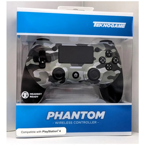 PS4 - Controller - Desert Camo Phantom Wired Controller (Teknogame) - Destination Retro