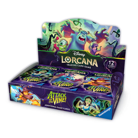 Disney Lorcana: Attack of the Vine - Booster Box (Available July 17 in-store, Ships July 24)