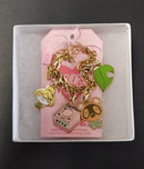 NightK - Animal Villagers (Pink GameC) -  Enamel Charm Bracelet - Destination Retro