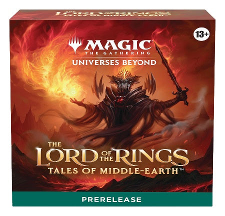 MTG - THE LORD OF THE RINGS: TALES OF MIDDLE-EARTH - PRERELEASE PACK (+1 BONUS SET BOOSTER PACK) (AVAILABLE JUNE 16) - Destination Retro