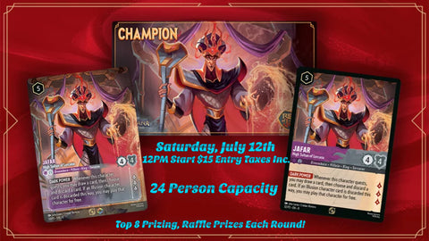 Reign of Jafar Championship Event Entry - Destination Retro