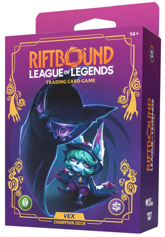 Riftbound: League of Legends - Unleashed Champion Deck Vex (Available May 8) - Destination Retro