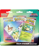 Pokémon TCG: Scarlet & Violet - Prismatic Evolutions - Tech Sticker Collection - Leafeon - Destination Retro