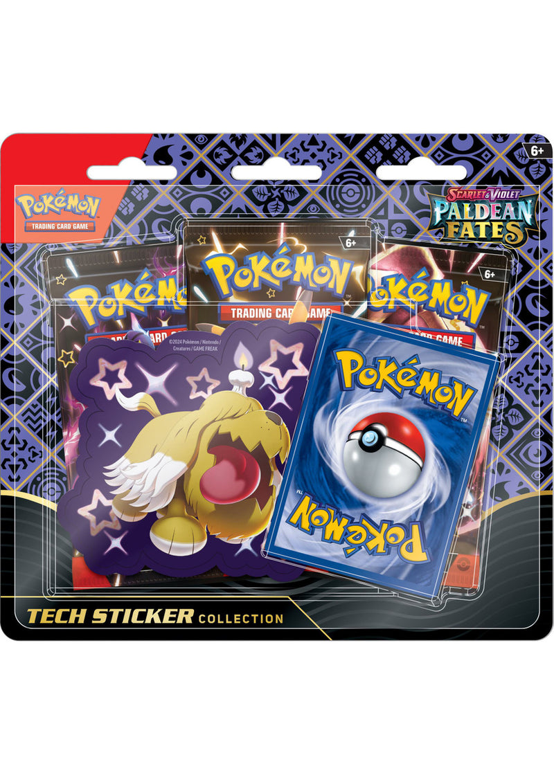 Pokémon TCG: Scarlet & Violet - Paldean Fates - Tech Sticker Collection - Shiny Greavard (Available January 26) - Destination Retro