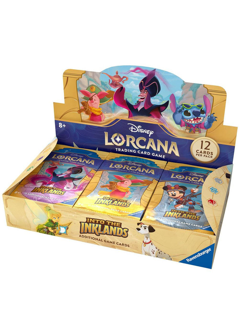 Disney Lorcana: Into the Inklands - Booster Box (Available February 23rd) - Destination Retro