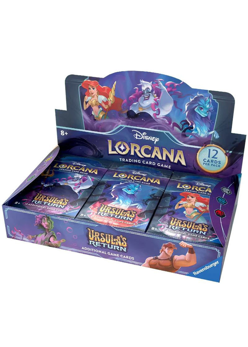 Disney Lorcana: Ursula's Return - Booster Box (Available May 17th IN STORE) - Destination Retro