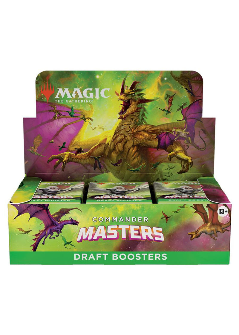 MTG - COMMANDER MASTERS - DRAFT BOOSTER BOX (AVAILABLE AUGUST 4) - Destination Retro