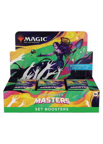 MTG - COMMANDER MASTERS - SET BOOSTER BOX (AVAILABLE AUGUST 4) - Destination Retro