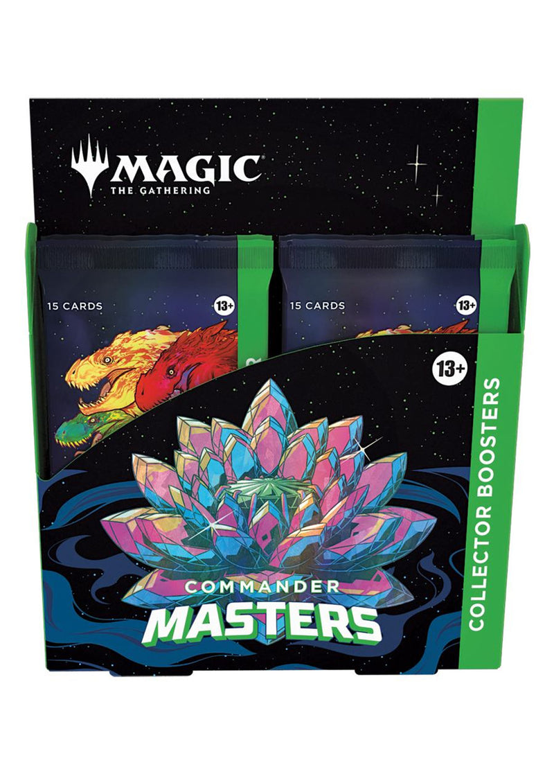 MTG - COMMANDER MASTERS - COLLECTOR BOOSTER BOX (AVAILABLE AUGUST 4) - Destination Retro