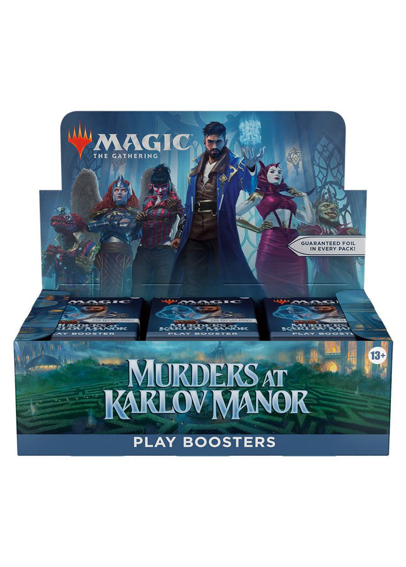 MTG - MURDERS AT KARLOV MANOR - PLAY BOOSTER BOX (AVAILABLE FEBRUARY 2ND) - Destination Retro