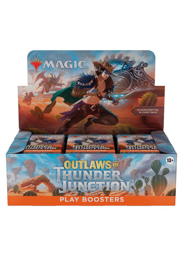 MTG - OUTLAWS OF THUNDER JUNCTION  - PLAY BOOSTER BOX (AVAILABLE APRIL 12) - Destination Retro