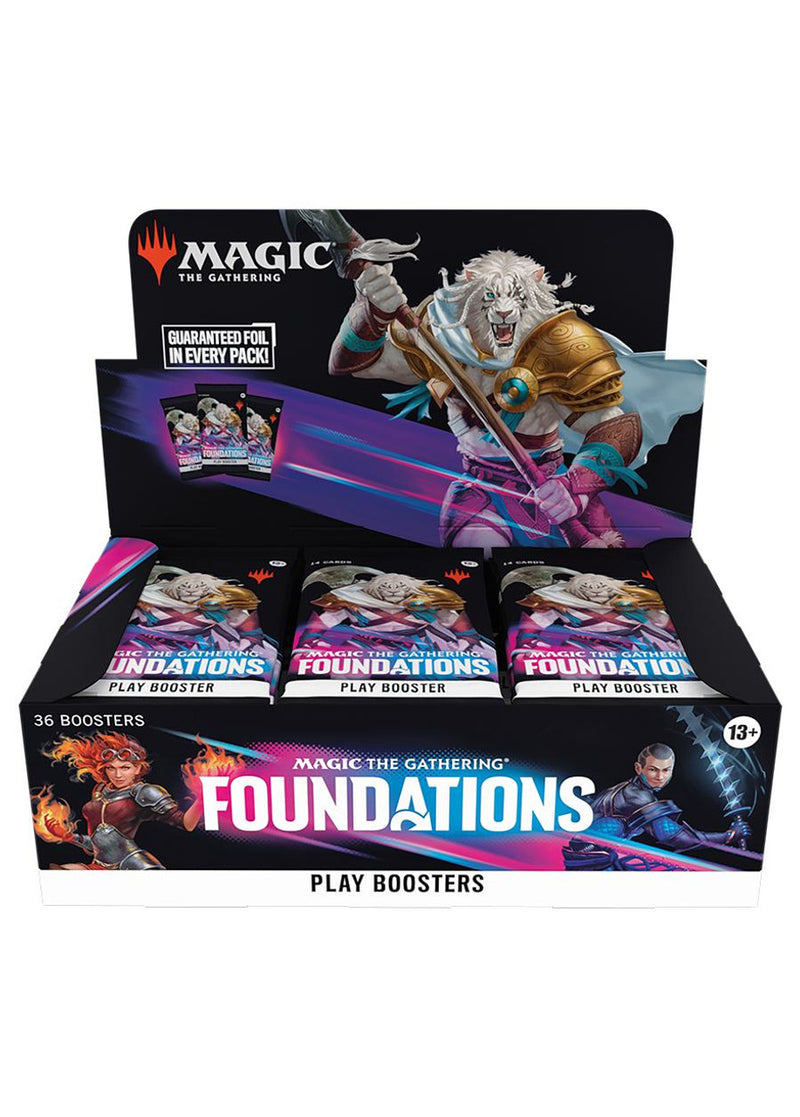 MTG - FOUNDATIONS - PLAY BOOSTER BOX - Destination Retro