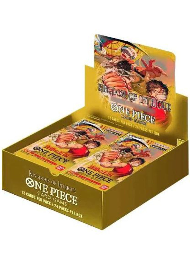 One Piece TCG - Kingdoms of Intrigue - Booster Box (Available September 22) - Destination Retro