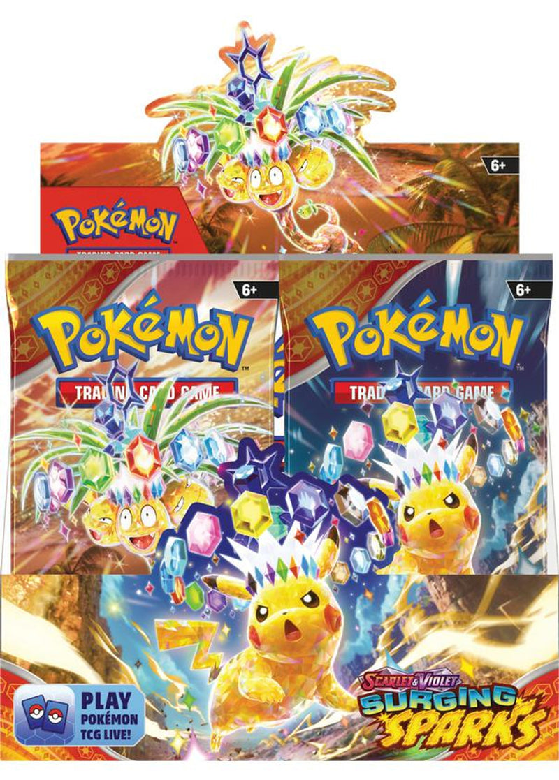 Pokémon TCG: Scarlet & Violet - Surging Sparks - Booster Box (Available November 8)