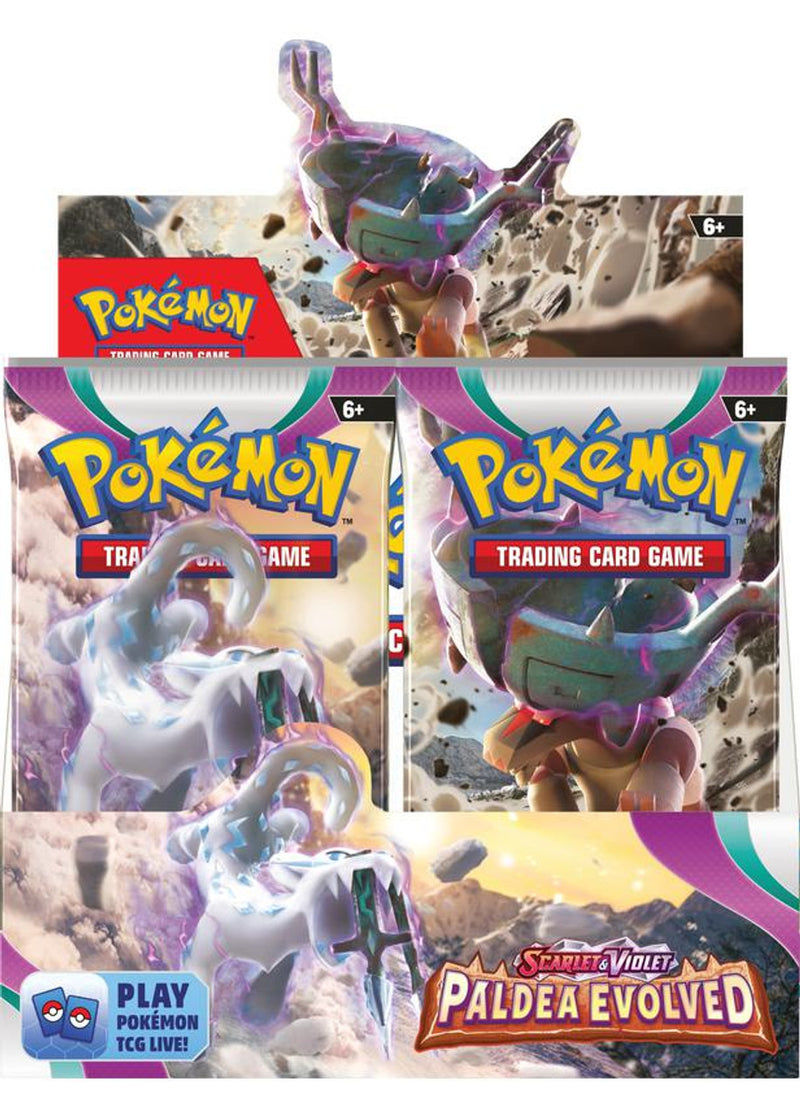 Pokémon TCG: Scarlet & Violet - Paldea Evolved - Booster Box (Available June 9th) - Destination Retro