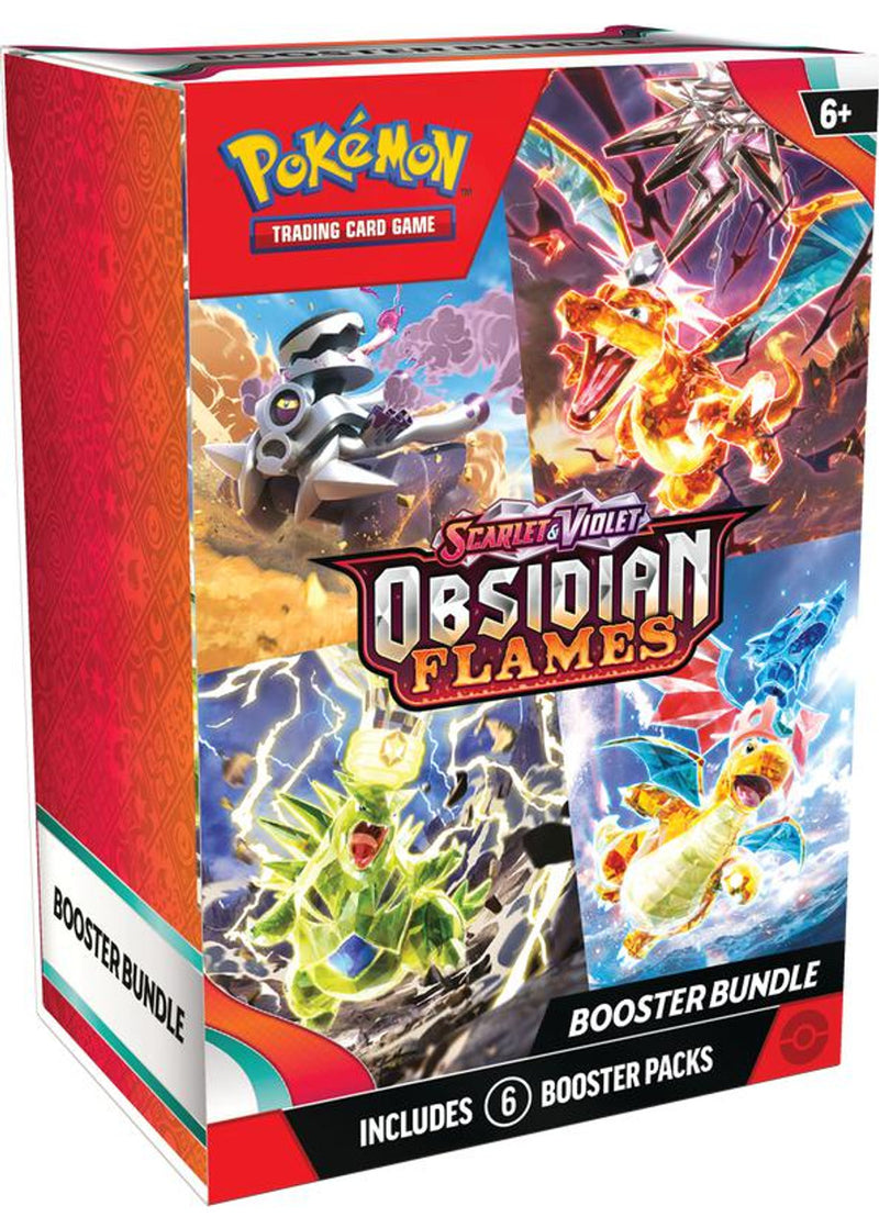 Pokémon TCG: Scarlet & Violet - Obsidian Flames - Booster Bundle - Destination Retro