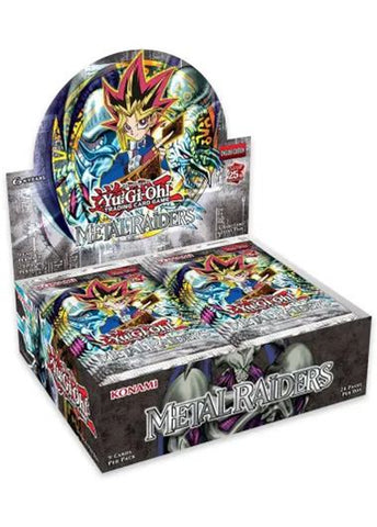 YU-GI-OH! - METAL RAIDERS - 25TH ANNIVERSARY EDITION -  BOOSTER BOX (AVAILABLE JULY 14) - Destination Retro