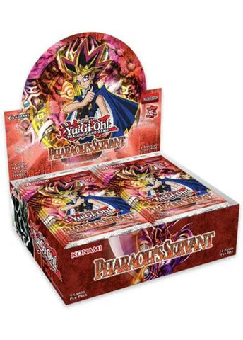 YU-GI-OH! - PHARAOH'S SERVANT- 25TH ANNIVERSARY EDITION -  BOOSTER BOX (AVAILABLE JULY 14) - Destination Retro