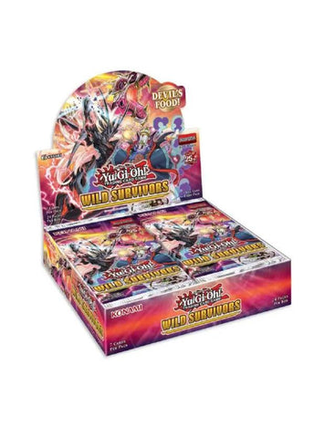 YU-GI-OH! - WILD SURVIVORS - BOOSTER BOX (1ST EDITION) - Destination Retro