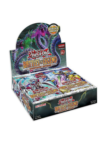 YU-GI-OH! - BATTLES OF LEGEND: MONSTROUS REVENGE - BOOSTER BOX (1ST EDITION) (AVAILABLE JUNE 23) - Destination Retro
