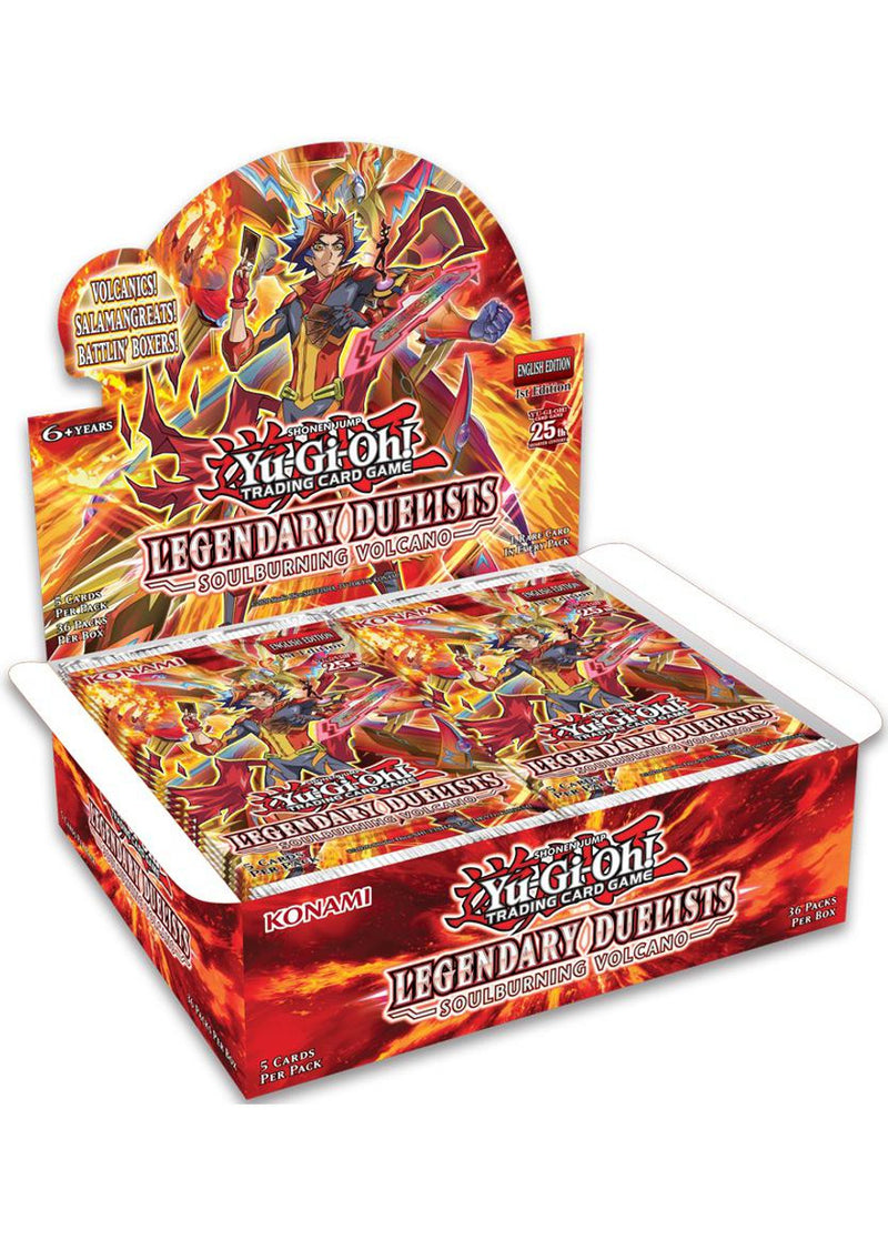 Yu-Gi-Oh - Legendary Duelists: Soulburning Volcano - 1st Edition - Booster Box - Destination Retro