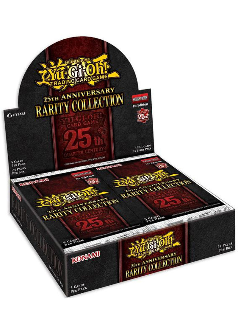YU-GI-OH! - 25TH ANNIVERSARY RARITY COLLECTION  - BOOSTER BOX (1ST EDITION) (AVAILABLE NOVEMBER 3RD) - Destination Retro
