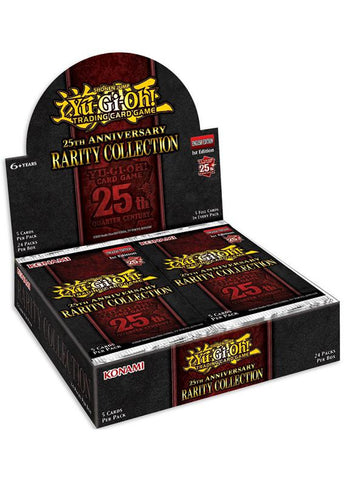 YU-GI-OH! - 25TH ANNIVERSARY RARITY COLLECTION  - BOOSTER BOX (1ST EDITION) (AVAILABLE NOVEMBER 3RD) - Destination Retro