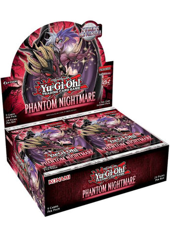 YU-GI-OH! - PHANTOM NIGHTMARE - BOOSTER BOX (1ST EDITION) (AVAILABLE FEBRUARY 9TH) - Destination Retro