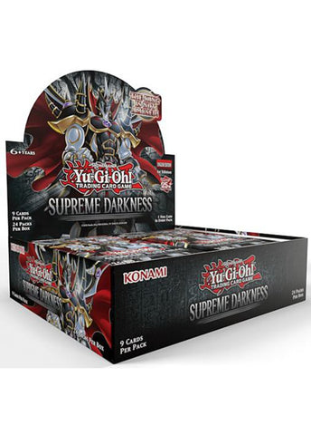 YU-GI-OH! - SUPREME DARKNESS - BOOSTER BOX (1ST EDITION) - Destination Retro