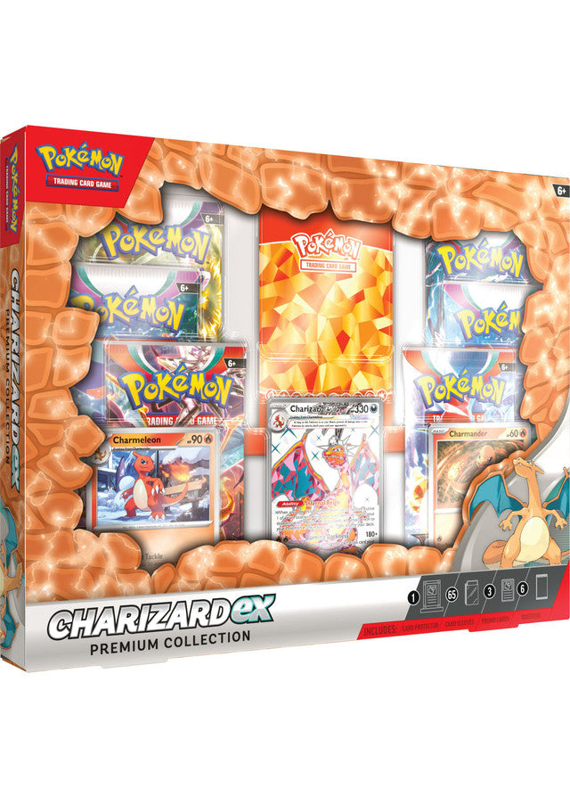 Pokémon TCG: Charizard ex Premium Collection (Available October 20th) - Destination Retro