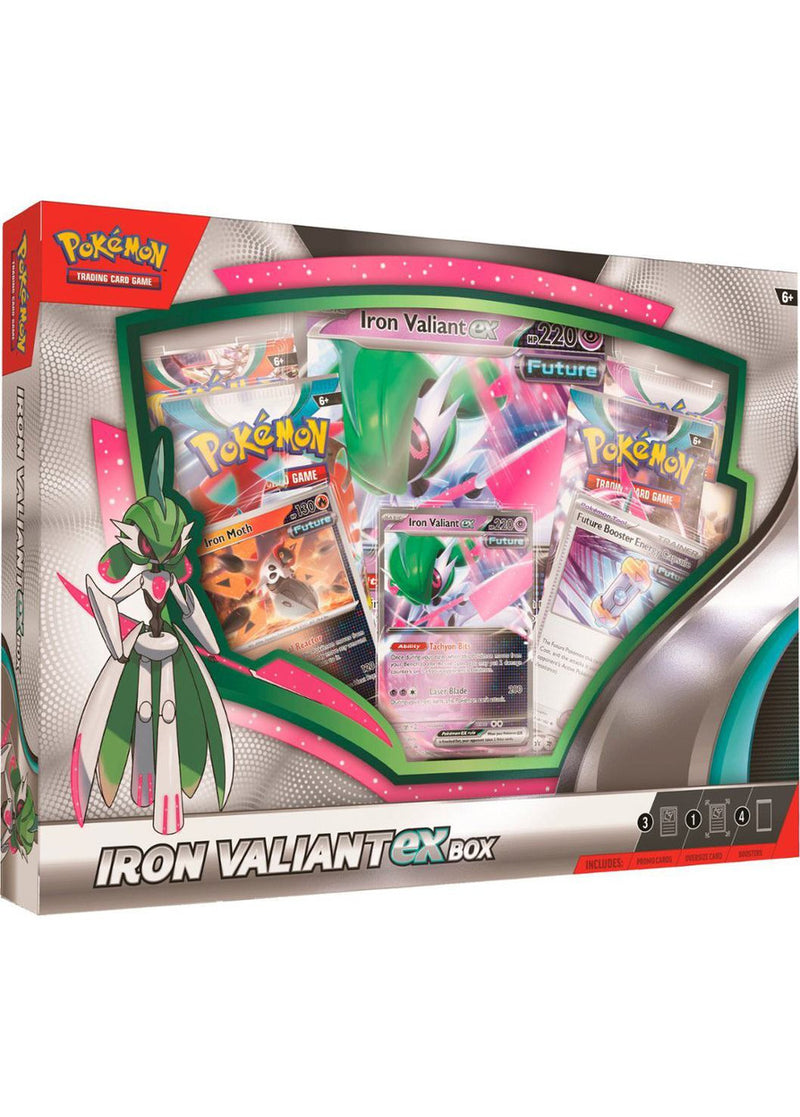 Pokémon TCG: Iron Valiant ex Box - Destination Retro