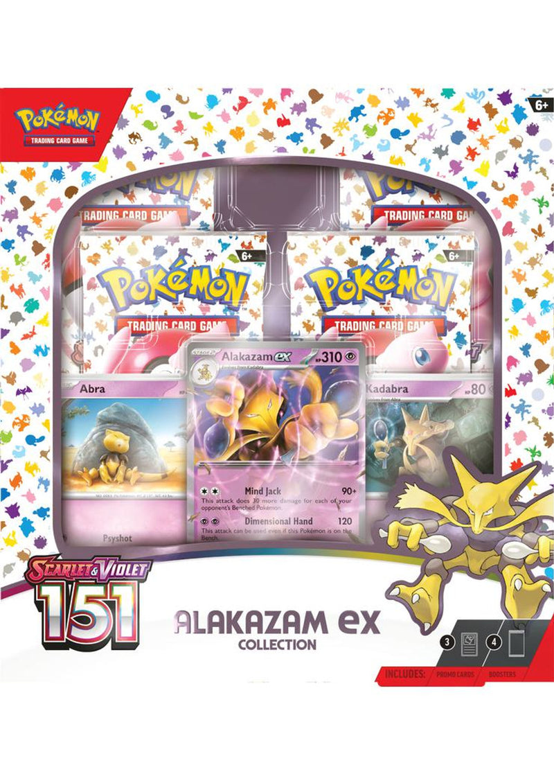 Pokémon TCG: Scarlet & Violet - 151 - Collection - Alakazam ex (Available October 6 2023) - Destination Retro